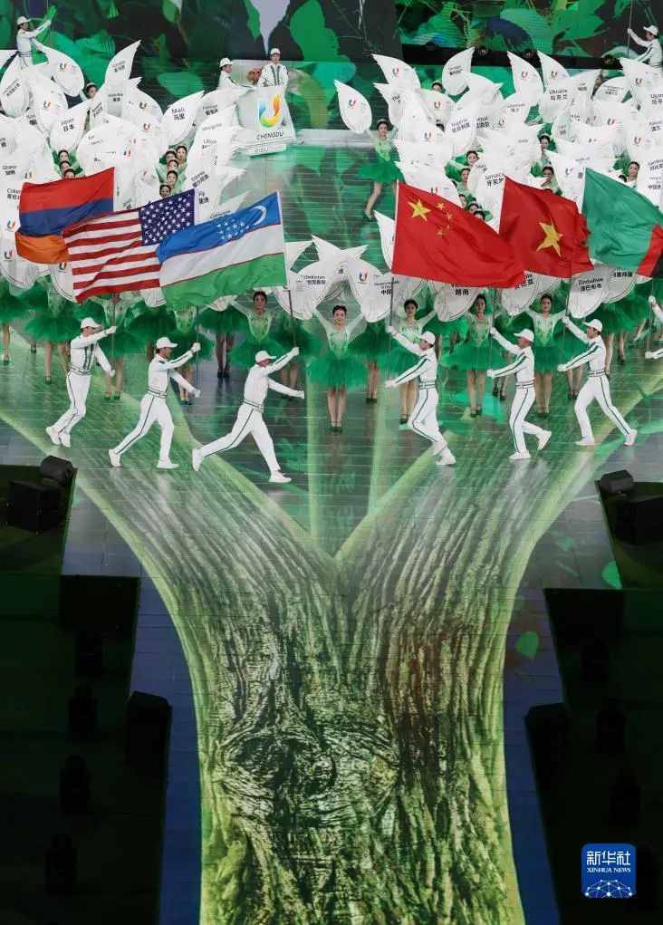 再次惊艳天下 德赢VWIN助力成都大运会完善终结