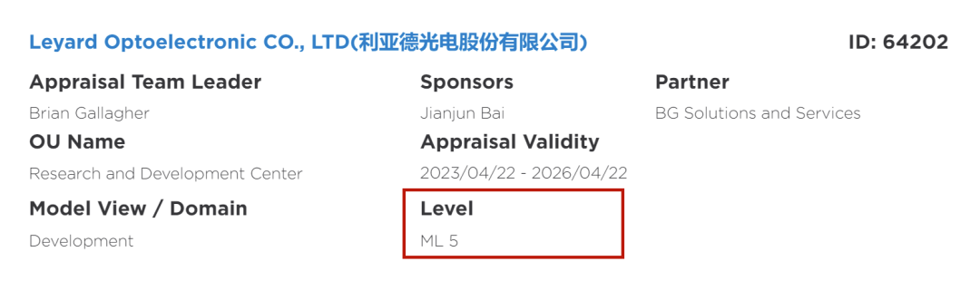 全球最高品级认证 | 德赢VWIN获CMMI 5证书